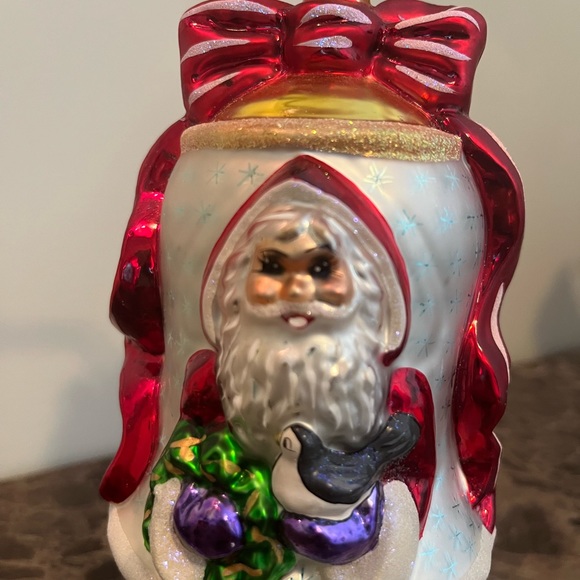 Christopher Radko Nick O’Bell ornament Bell Santa Christmas - Picture 2 of 4